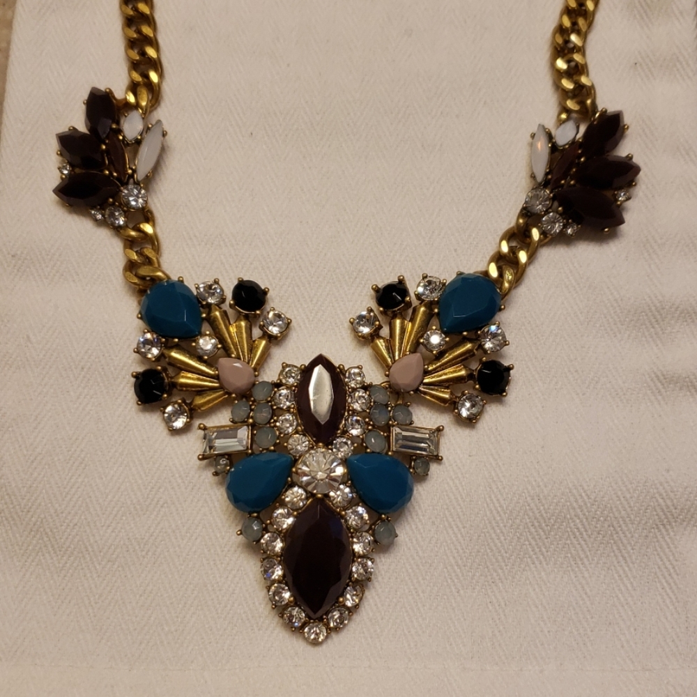 J crew statement necklace